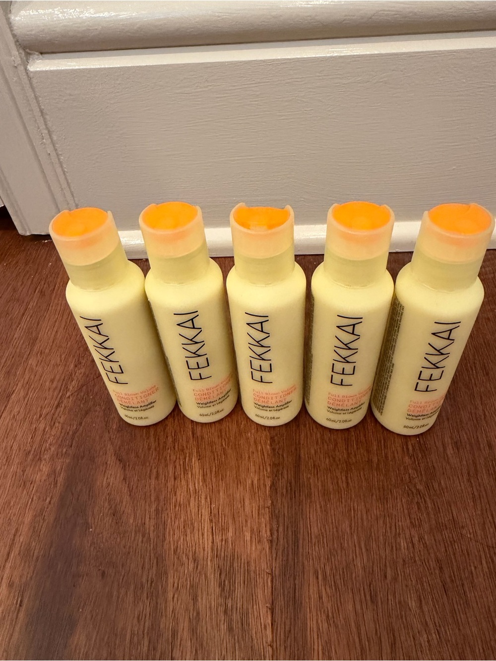 Fekkai Color Care Travel Shampoo Bottles - Yellow